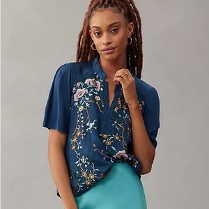 Tiny Eliana Embroidered Top